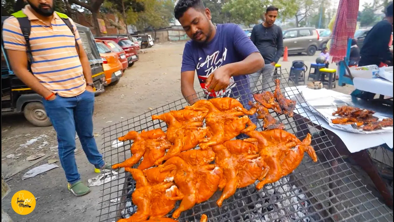 Most Popular Balbir Grill Fried Chicken Making Rs. 90/- Only l Jamshedpur Street Food