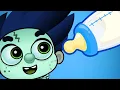 Download Lagu Baby Zombie Bottle Feeding Song | Baby Monster Songs By Papa Joel's English