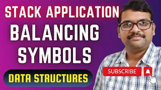 DS - 21-Check Balanced Parentheses Using Stack Data Structures in C DSA using C