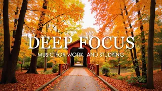موسيقى التركيز العميق للدراسة 3 ساعات من موسيقى الدراسة المحيطة للتركيز وتحسين الذاكرة 19 