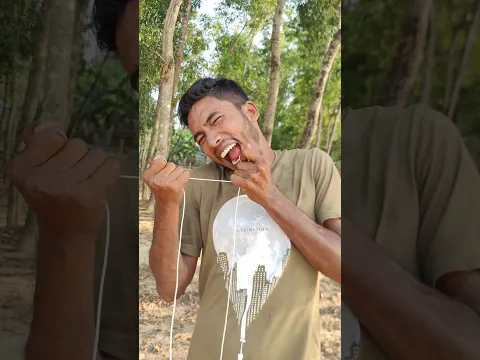 অপ্রতিরোধ্য দড়ি কাটা—কাঁচা শক্তির খেলা! #shorts #mrhelal