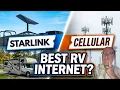 Best RV Internet 2026 Cellular vs Starlink Mini Comparison Setup