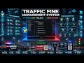 Traffic Fine Management System Using Python OOP Menu Driven Complete Python Project Tutorial