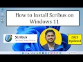 How to Install Scribus on Windows 11 Amit Thinks