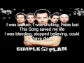 Download Lagu Simple Plan - This Song Saved My Life +Lyrics