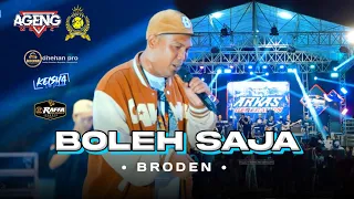 boleh saja broden ageng music live arkas generation jombang