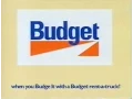 Budget truck rental TV ad 1996 Australia