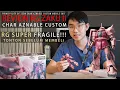Download Lagu Review RG Zaku II Char Aznable Custom | RG SUPER FRAGILE | Unboxing Real grade Zaku 2 Red Indonesia