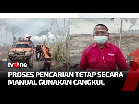 Proses Pencarian Korban Bencana Erupsi Semeru