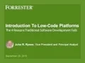 Introduction to Low Code Platforms - The 4 reasons Traditional Software Development Fails