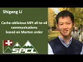 Cache-oblivious MPI all-to-all communications based on Morton order