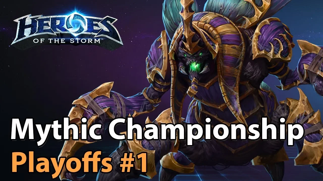 ► Heroes of the Storm: Mythic Championship Playoff Match #1 - Heroes Lounge