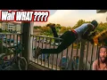 Crazy Man Jumps Off 3rd Floor BALCONY to Escape Cop Arrest