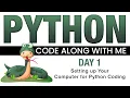 Python Code With Me - Day 1