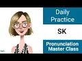S Blends Shadowing Practice SK Beginning - American English Daily Pronunciation Master Class