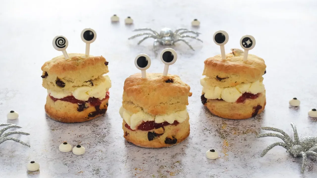 (Ad) Monster Scones Recipe with Tefal Cake Factory