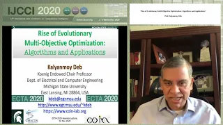 Rise of Evolutionary Multi-Objective Optimization Algorithms Prof Kalyanmoy Deb IJCCI 2020