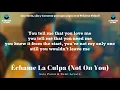 Echame la Culpa (Not On You) - Luis Fonsi, Demi Lovato [Letra/Lyrics]