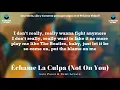 Lagu Echame la Culpa (Not On You) - Luis Fonsi, Demi Lovato [Letra/Lyrics]