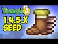 Terraria how to get DUNERIDER BOOTS fast NEW SEED for 1 4 5 6 2026