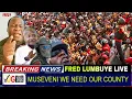 FRED LUMBUYE LIVE: BANA'UGANDA EBIGAMBO BYA MUSEVENI BABIGANYE, EBINTU BITABUSE MU STATE HOUSE 