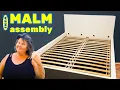 How to ASSEMBLE the IKEA MALM BED 2024 Instruction book included