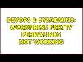 DevOps SysAdmins WordPress pretty permalinks not working