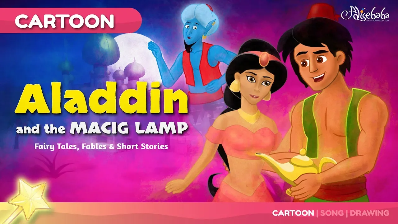 Aladdin and the Magic Lamp | Fairy Tales and Bedtime Stories for Kids | Adventure Story