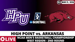 HIGH POINT VS ARKANSAS NCAAM Basketball Game Score Radio Play-by-Play