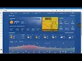 YouTube Recording Weather Hot Day Forecast in Maryland
