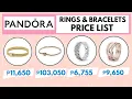 Pandora Ring Bracelet Price List Philippines Updated Pandora Jewelry PRICES 2020