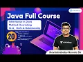 Inheritance in Java Method Overriding IS-A HAS-A Relationship L 20 Java RBR