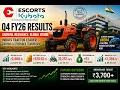 Escorts Kubota Q4 Results FY26 Revenue Up 21 51 Dividend Share Target 3 700