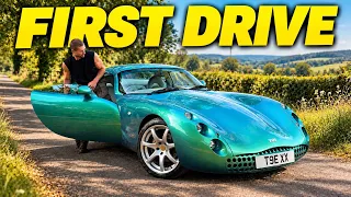 FIRST DRIVE IN MY TVR TUSCAN!