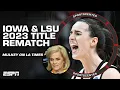 LSU vs Iowa REMATCH is set Kim Mulkey blasts LA Times column SportsCenter
