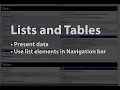 Learn HTML CSS and Bootstrap by building a blog site Part 7 Lists and Tables