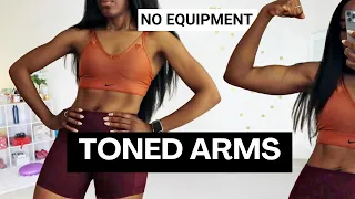 Arm Workout | Toned Arms & Upper Body (No Equipment, No Jumping)
