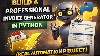 Build a Professional Invoice Generator in Python Real Automation Project