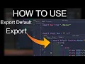 Export Components Direct In React 18