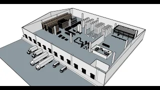 Introducing New Components for Enhanced Design Your Guide to 3D Warehouse Layouts