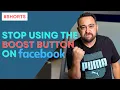 Download Lagu Stop Using The Boost Button On Facebook! #Shorts