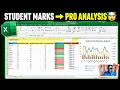 Stop Analyzing Student Marks Manually Excel Does It in 10 Minutes