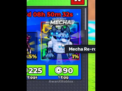 Mecha Egg is big joke #roblox
