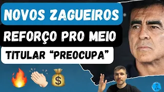GRÊMIO CONTATA ZAGUEIROS | REFORÇO PRÓXIMO PRO MEIO-CAMPO | “PREOCUPAÇÃO” NO TIME PRO GRENAL