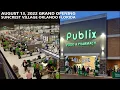 Publix Grand Opening at Suncrest Village in Orlando Florida August 13 2022 - Store 1789