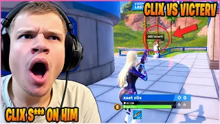 JYNXZI Reacts To CLIX vs VICTERV's TOXIC 1v1 In SOLO FNCS GRAND FINALS! 🔥