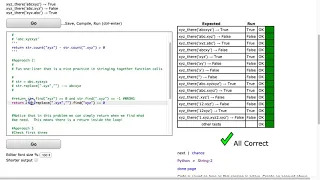 Codingbat - xyz