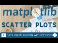 Scatter Plots Bubble Plots in Python Matplotlib Tutorial Part 4 Correlation with Scatter Plots