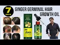 7 DAYS GINGER Germinal Hair Growth OiI Your Hair Will Grow Very Fast With Ginger Hair Oil