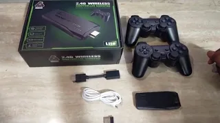 wireless video game 4k retro gaming gamepads tv family controller for ps1 gba md 64gb 10000 games 